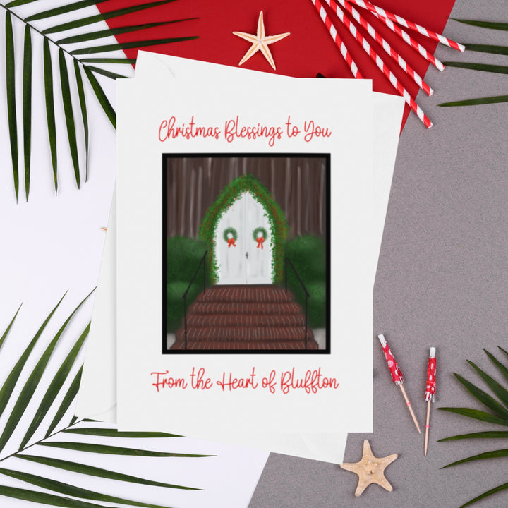 Christmas Blessings From Bluffton Card