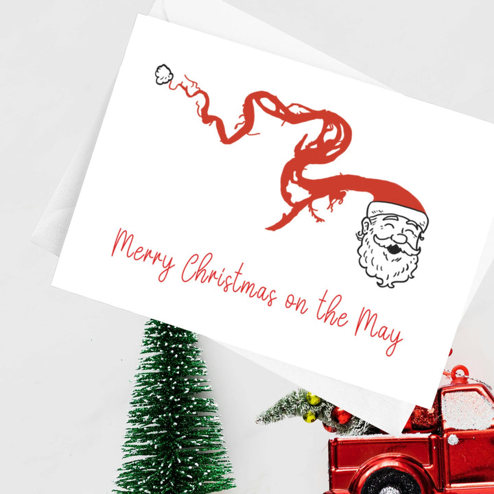 Merry Christmas On The May Card