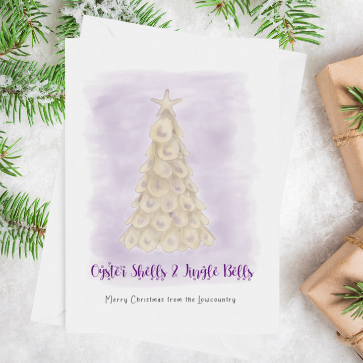 Oyster Shells & Jingle Bells Card
